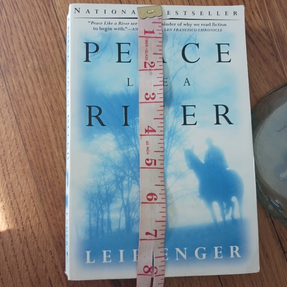 "Peace Like A River" Leif Enger, Paperback Fiction Book Novel - Picture 8 of 11